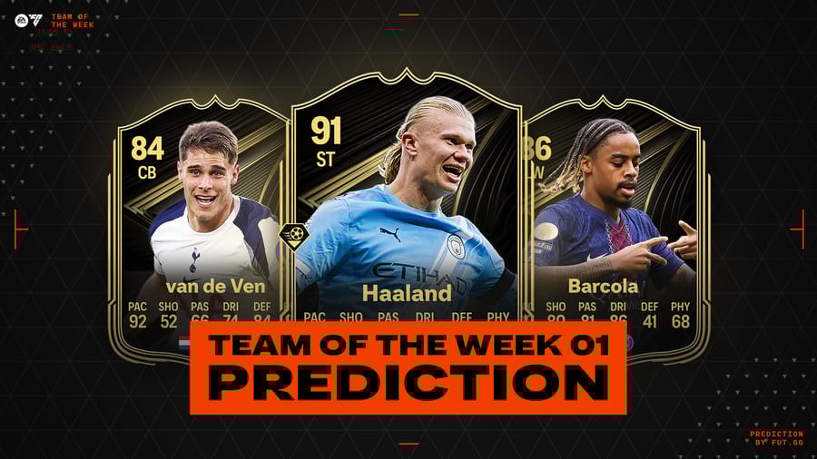 Team of the Week 1 Prediction - EA FC 26