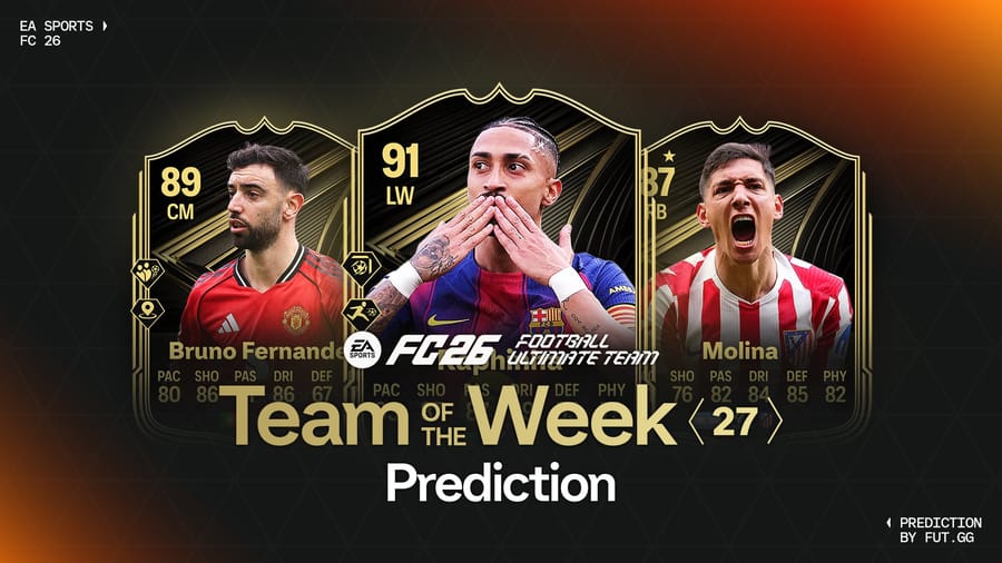 Team of the Week 27 Prediction - EA FC 26