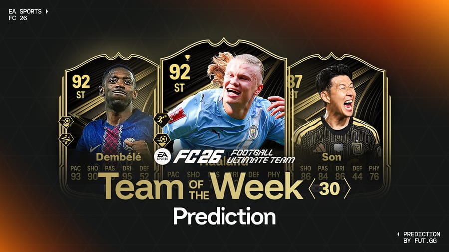 Team of the Week 30 Prediction - EA FC 26
