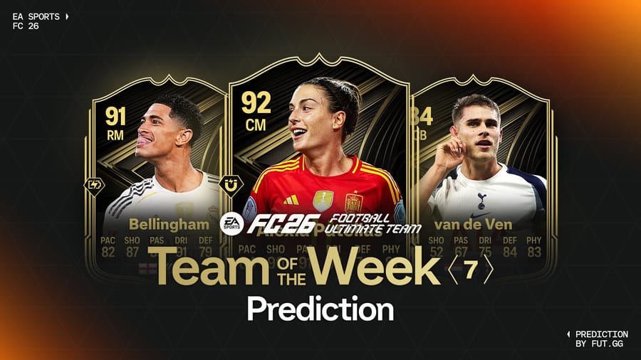 Team of the Week 7 Prediction - EA FC 26