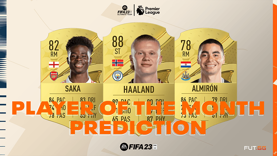 FIFA 23 October Premier League POTM Prediction