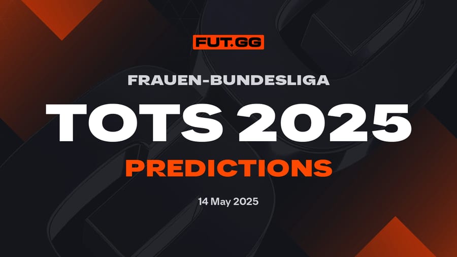Frauen-Bundesliga TOTS Prediction - EA FC