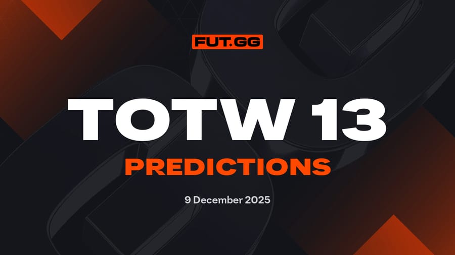 Team of the Week 13 Prediction - EA FC 26