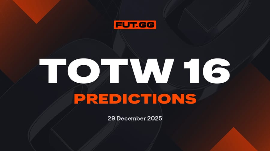 Team of the Week 16 Prediction - EA FC 26