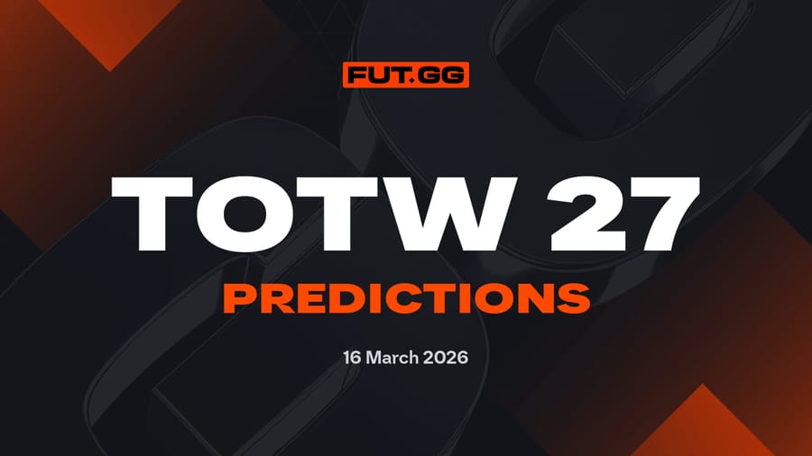 Team of the Week 27 Prediction - EA FC 26