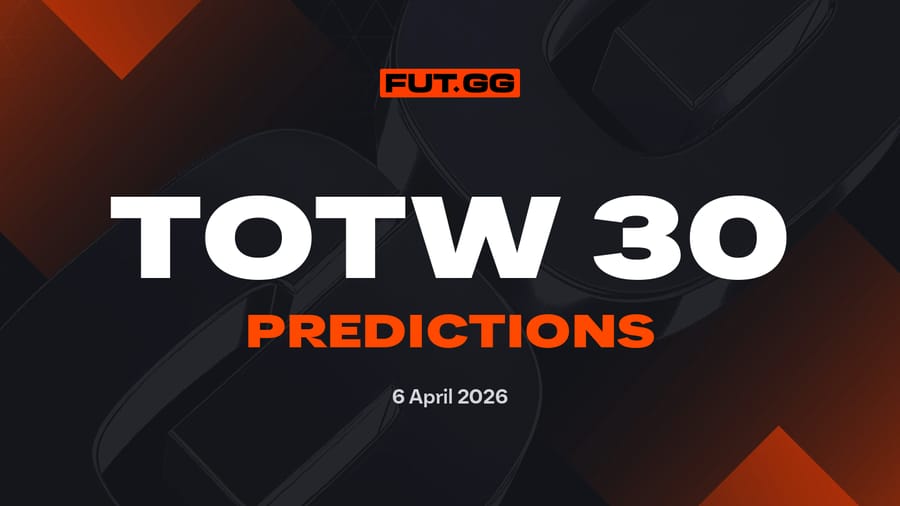 Team of the Week 30 Prediction - EA FC 26