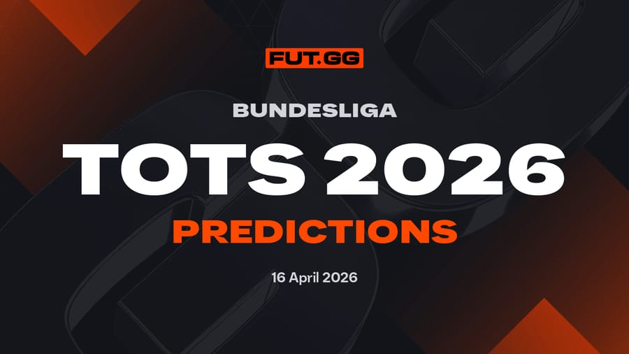 Bundesliga TOTS Predictions - EA FC 26