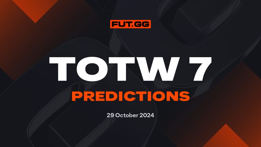 Team of the Week 7 Prediction - EA FC 25