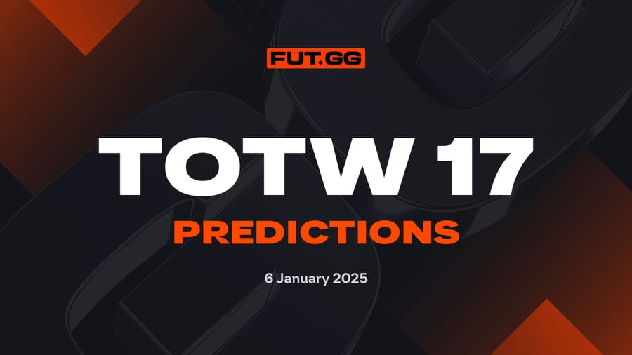 Team of the Week 17 Prediction - EA FC