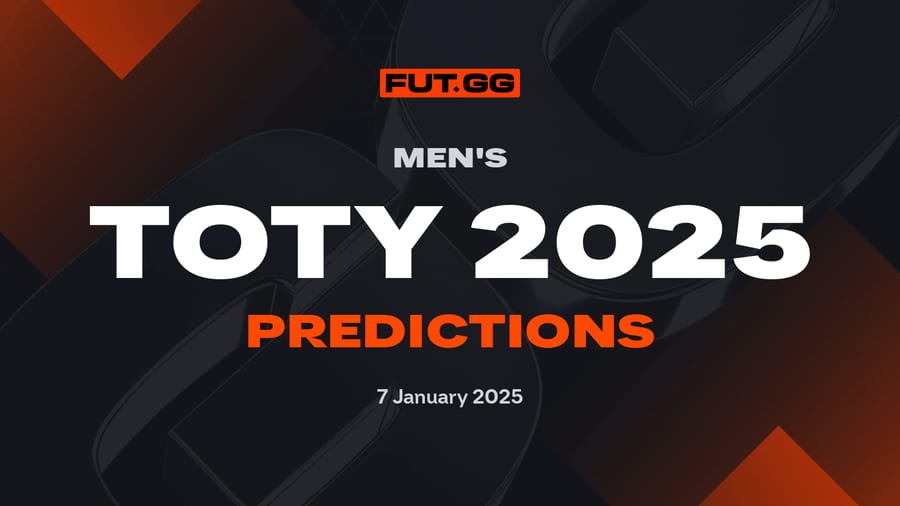 Men's Team of the Year Prediction - EA FC 25