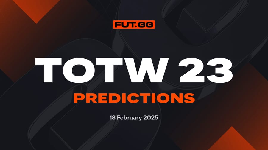 Team of the Week 23 Prediction - EA FC